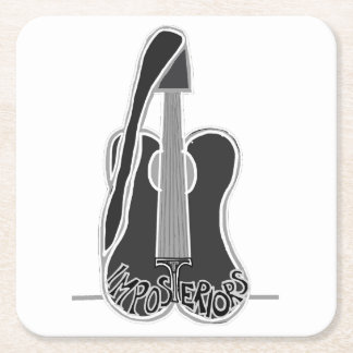 Imposteriors drinkkustfartyg underlägg papper kvadrat