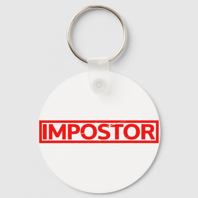 Impostor Frimärke Nyckelring (Framsida)