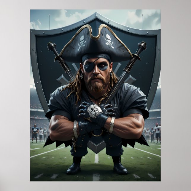 Impresión de Arte de Olas Retro Vibrantes - Diseño Poster (Framsidan)