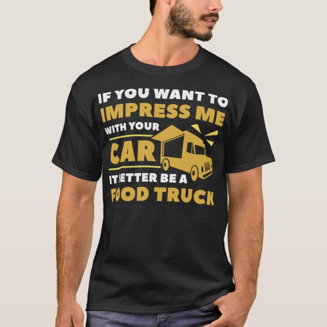 Impress Food amaste shirt illustration T Shirt (Framsida)