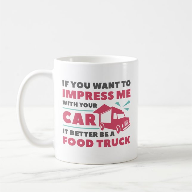 Impress Food Lastbil Kaffemugg (Vänster)