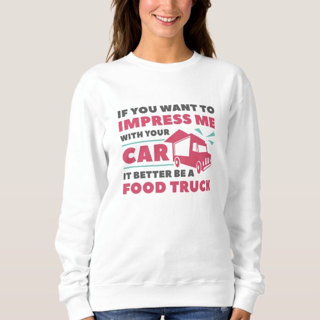 Impress Food Lastbil T Shirt (Framsida)
