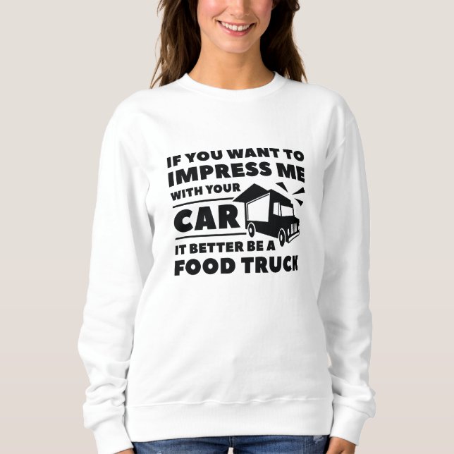 Impress Food Lastbil T Shirt (Framsida)