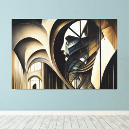 Impressão em Tela Abstract Realism Canvastryck