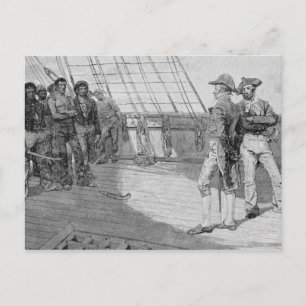 Impressation av American Seamen Vykort