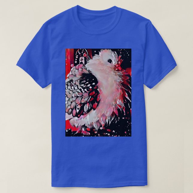 Impression av ett vildlevande fåglar t shirt (Design framsida)