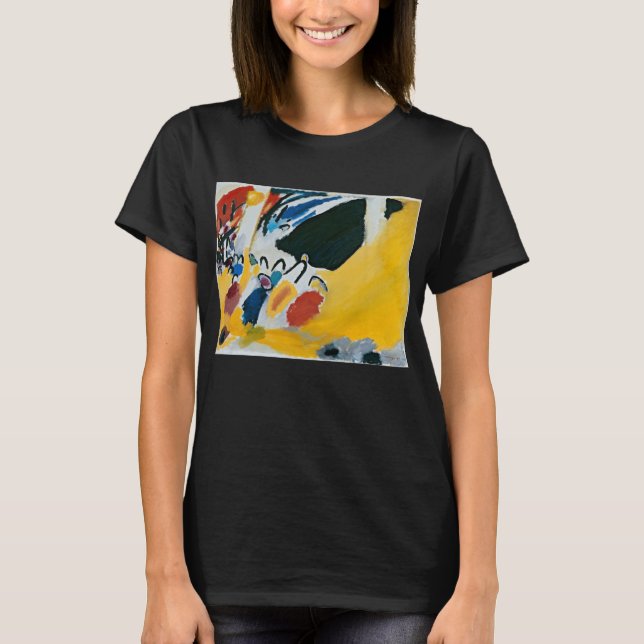 Impression III (Konsert) av Wassily Kandinsky T-shirt (Framsida)