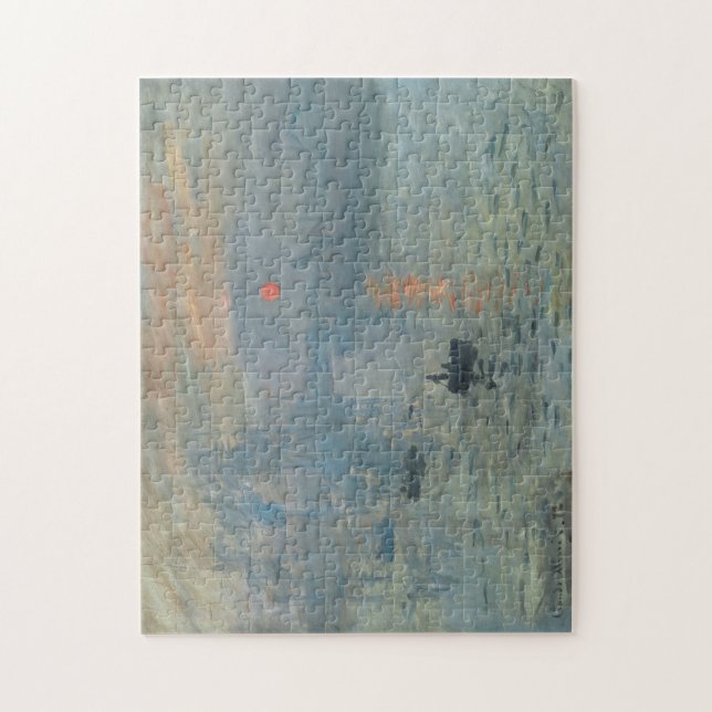 Impression soleil levant Claude Monet Pussel (Vertikal)