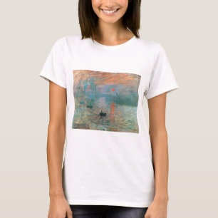 Impression, Soluppgång 1872 Claude Monet T Shirt
