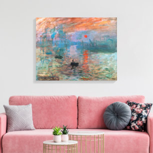 Impression, soluppgång Claude Monet Canvastryck