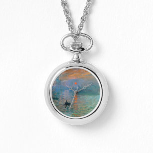 Impression Sunrise av Claude Monet Armbandsur