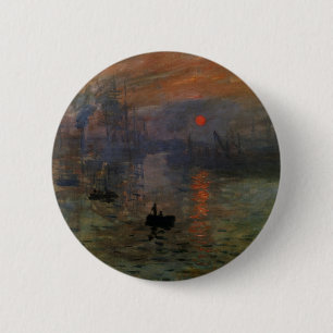 Impression Sunrise av Claude Monet, Vintage Art Knapp