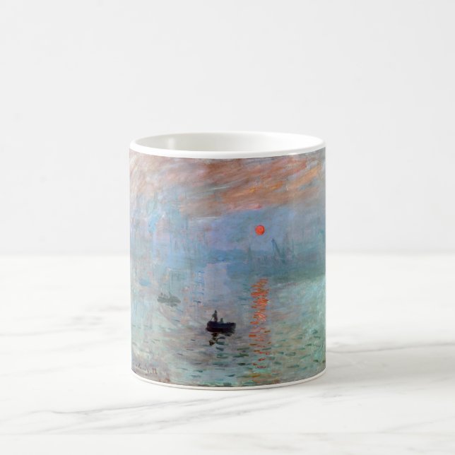 Impression, Sunrise, Claude Monet, 1872 Kaffemugg (Center)