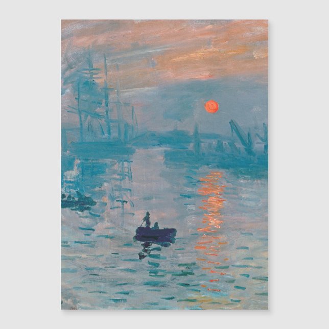 Impression Sunrise claude monet impressionist (Framsida)