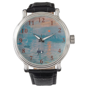 Impression Sunrise claude monet impressionist Armbandsur