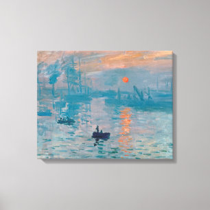 Impression Sunrise claude monet impressionist Canvastryck