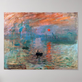 Impression, Sunrise | Claude Monet | Poster