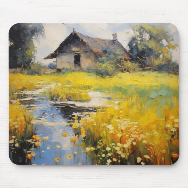 Impressionism i gamla hus musmatta (Framsidan)