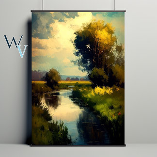 Impressionism liggande poster