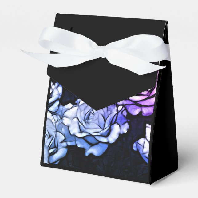 impressionism Shabby chic Blue Lila Ro Presentaskar (Framsidan Sidan)