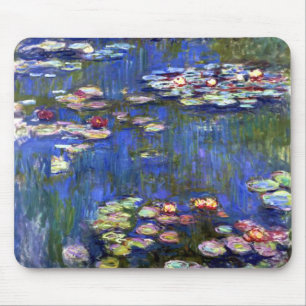 Impressionism Vatten Lily Pond Mousepad Musmatta