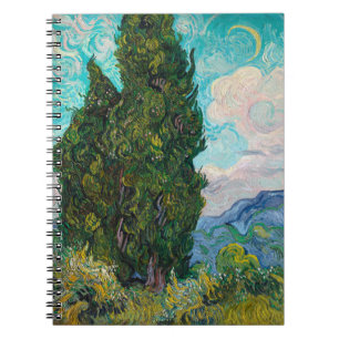 Impressionism Vincent Van Gogh Berömd Visual Arts Anteckningsbok