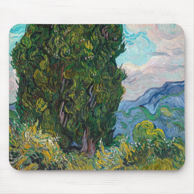 Impressionism Vincent Van Gogh Berömd Visual Arts Musmatta (Framsidan)