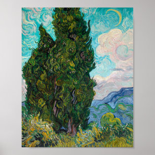 Impressionism Vincent Van Gogh Berömd Visual Arts Poster
