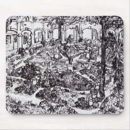 Impressionism Vincent Van Gogh Garten des Hospital Musmatta