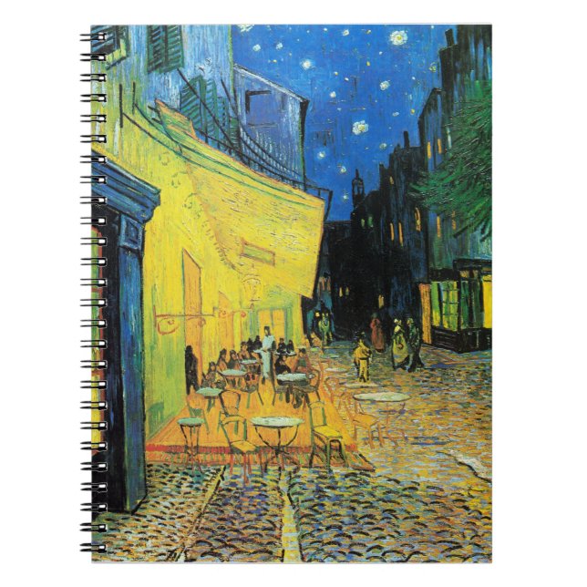 Impressionism Vincent Van Gogh Självporträtt Famou Anteckningsbok (Framsidan)