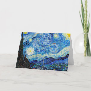 Impressionism Vincent Van Gogh Starry Starry Night Kort