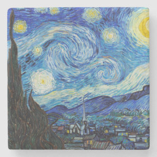 Impressionism Vincent Van Gogh Starry Starry Night Stenunderlägg