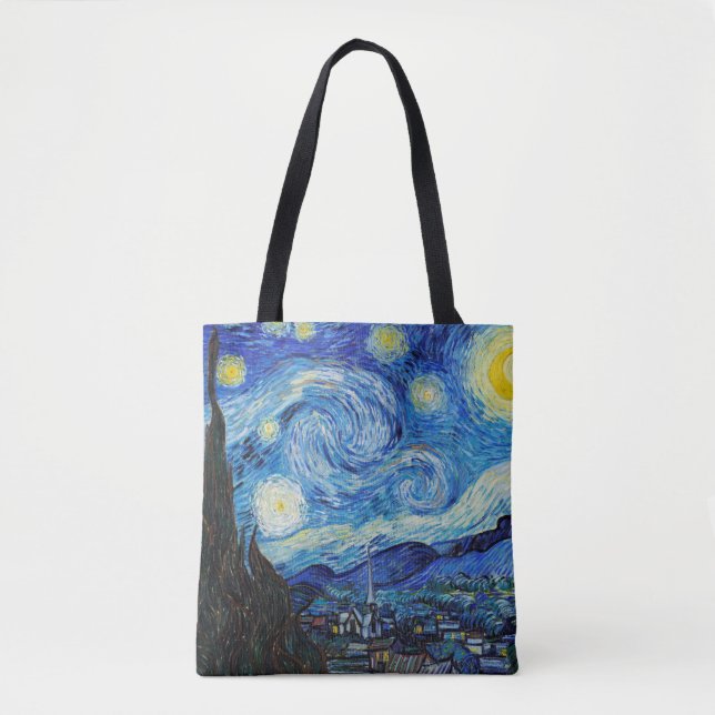 Impressionism Vincent Van Gogh Starry Starry Night Tygkasse (Framsida)