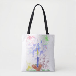 Impressionist Art Tote Tygkasse