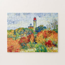 Impressionist Autumn Scene at Kap Arkona Lighthous Pussel