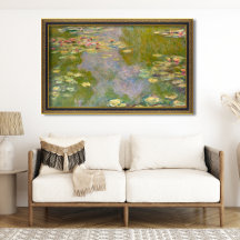 Impressionist Elegance: Claude Monet Vatten Lilies