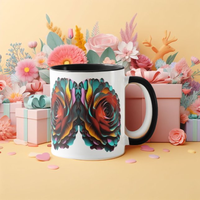 Impressionist Elegance: Nano-Canvas Coffee Mugg (Skapare uppladdad)