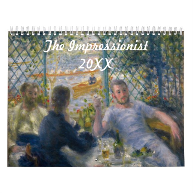 Impressionist~en som är som kan ändras för 2019 kalender (Omslag)