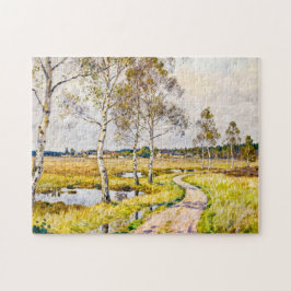 Impressionist Landscape of Worpswede in the Teufel Pussel