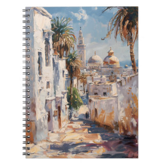 Impressionist motiv of Tunis Anteckningsbok