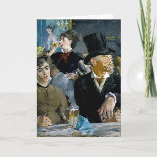 Impressionist Painting by Édouard Manet - Classic Kort (Framsida)