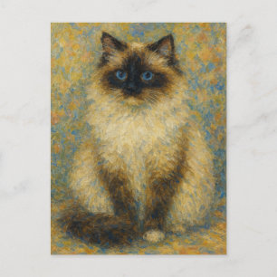 Impressionist Ragdoll Vykort