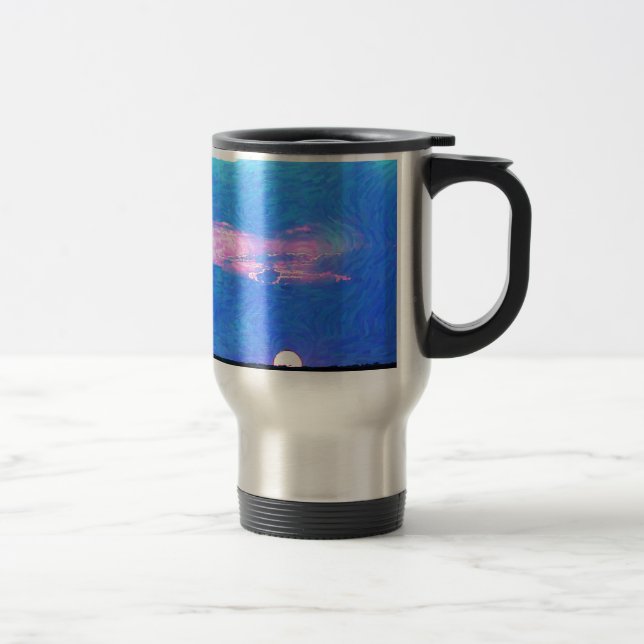 Impressionist Solnedgång AluminiumResemugg Resemugg (Höger)