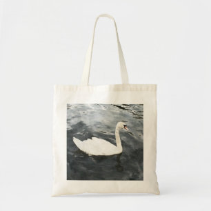 Impressionist Swan Tygkasse
