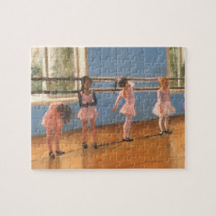 Impressionistballerinas på dansen klassificerar pussel