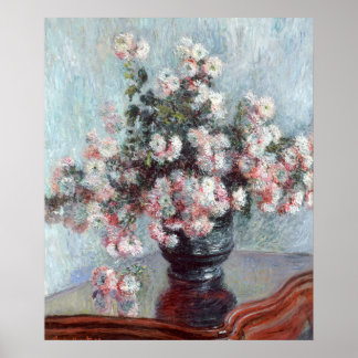 impressionistisk färgrik stilleben floral poster
