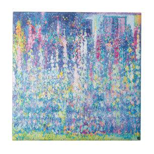 Impressionistisk keramik Tile Kakelplatta