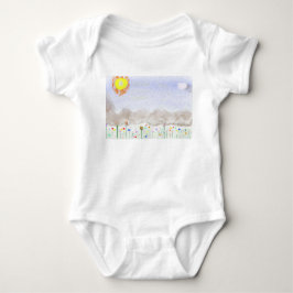 Impressionistisk konst baby bodysuit t shirt