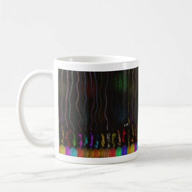Impressionistisk konst kaffekopp (Vänster)