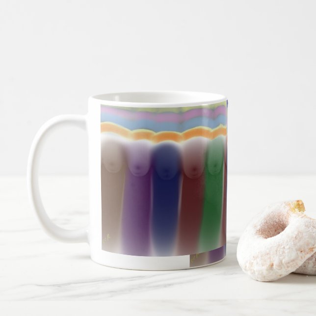Impressionistisk konst kaffemugg (Med munk)
